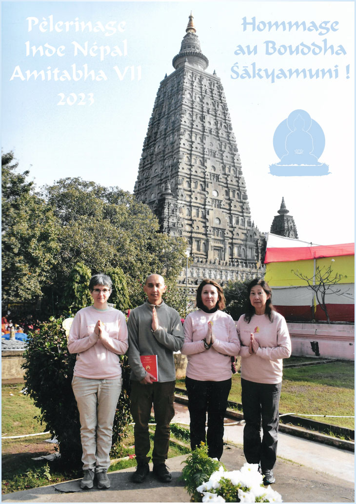 Pèlerinage Bouddhiste Inde - Népal VII Amitabha - 2023 - Souvenir Pèlerinage Bouddhiste Inde - Népal VII Amitabha - 2023 - Souvenir